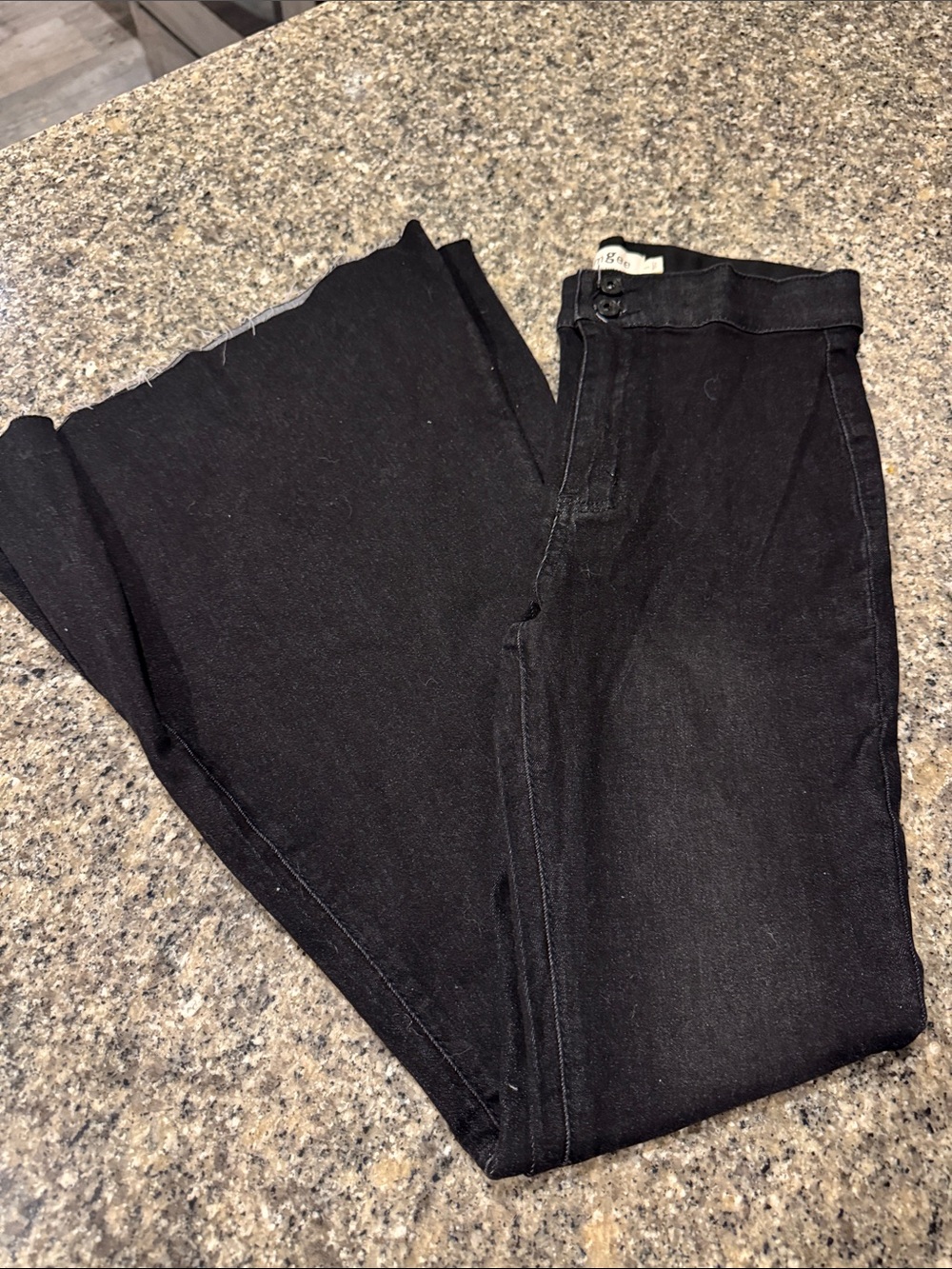 Umgee Black Denim High-Rise Jeans